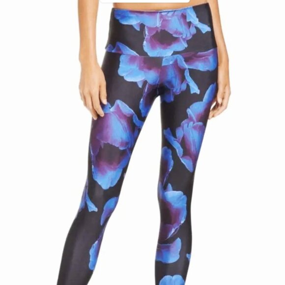 Onzie Womens XS midnight anemone leggings - Picture 11 of 12